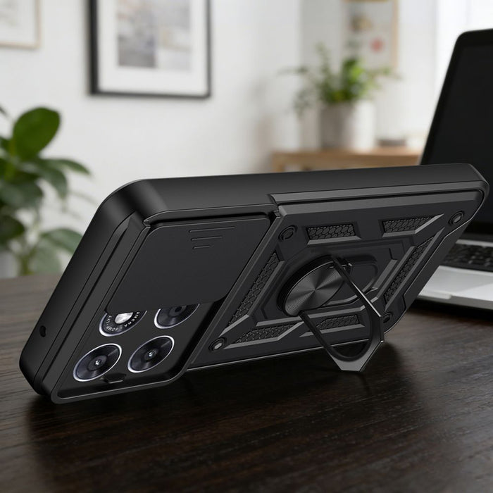 Калъф Tech-Protect CamShield Pro за Motorola Moto G67 / G77 - черен