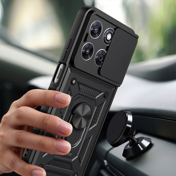 Калъф Tech-Protect CamShield Pro за Motorola Moto G67 / G77 - черен