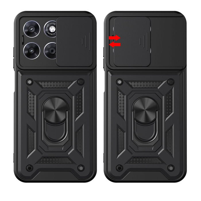 Калъф Tech-Protect CamShield Pro за Motorola Moto G67 / G77 - черен