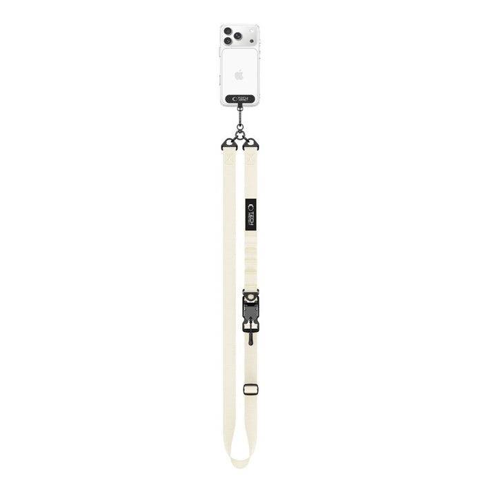 Връзка за телефон Tech-Protect C9S Rope - Бежова