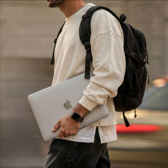 Калъф Tech-Protect Softshell за MacBook Neo 13 2026 - прозрачен мат