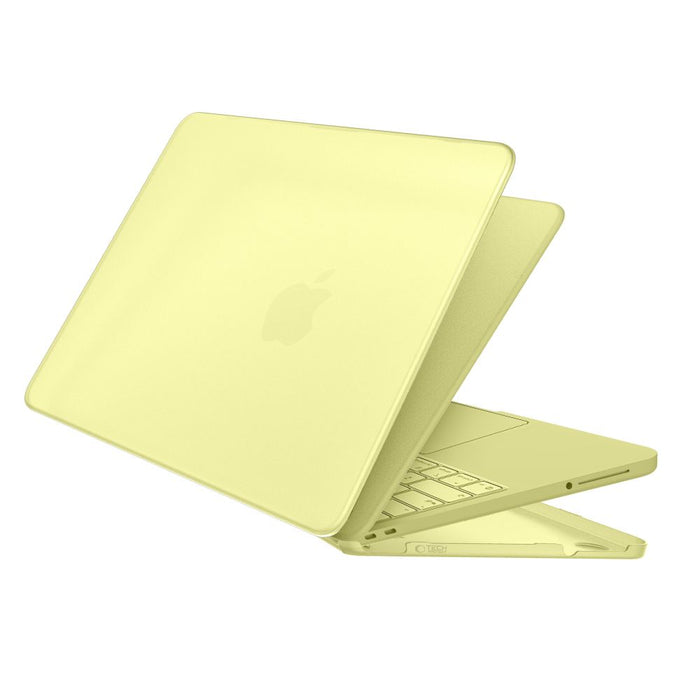 Калъф Tech-Protect Softshell за MacBook Neo 13 2026 - матово жълт