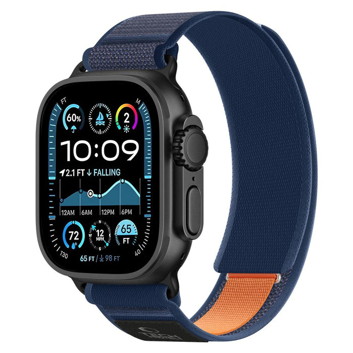 Каишка Tech-Protect Nylon Elite за Apple Watch 44 / 45 / 46 / 49 мм - тъмносиня