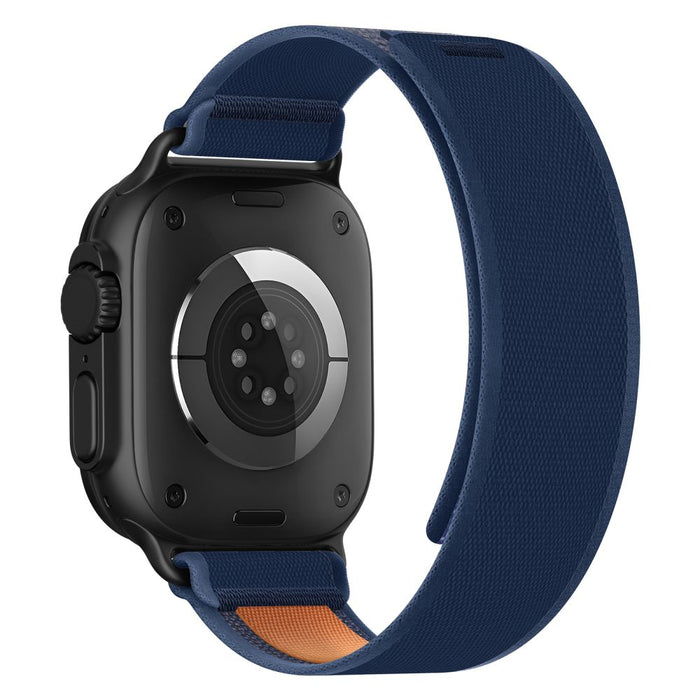 Каишка Tech-Protect Nylon Elite за Apple Watch 44 / 45 / 46 / 49 мм - тъмносиня