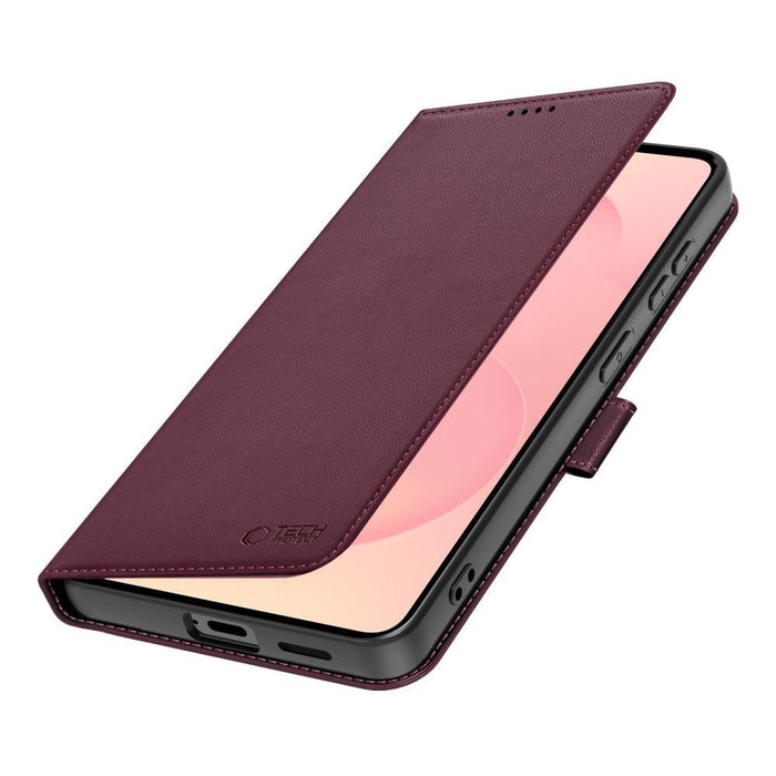 Калъф-портфейл Tech-Protect за Samsung Galaxy A27 5G - бордо