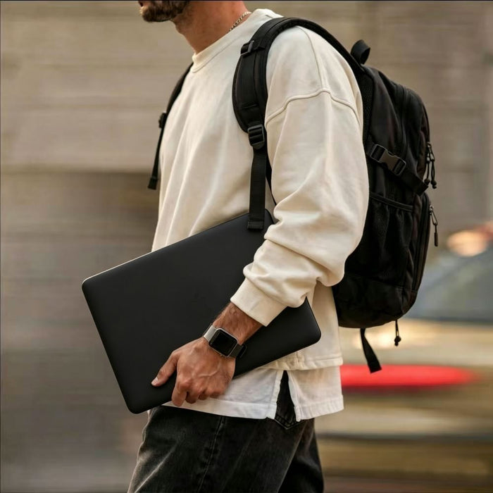 Калъф Tech-Protect Softshell за MacBook Pro 16" 2021 / 2023 / 2024 / 2025 / 2026 - матово черен
