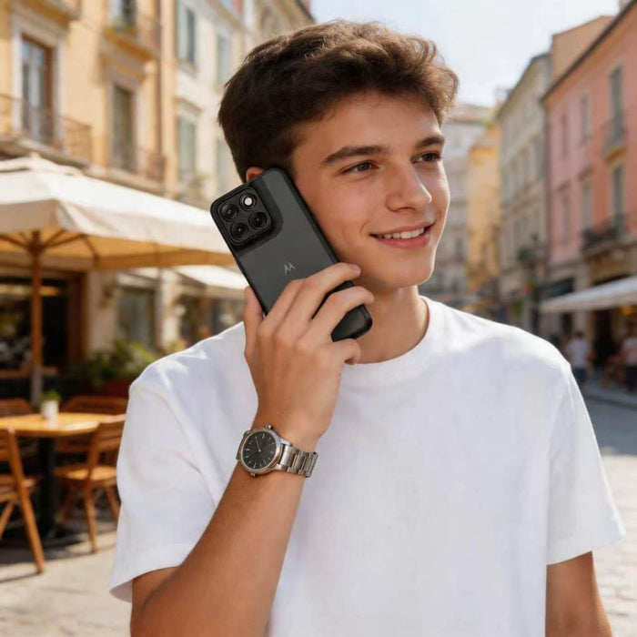 Калъф Tech-Protect Magmat за Motorola Edge 70 Fusion / Fusion + 5G - матово черен