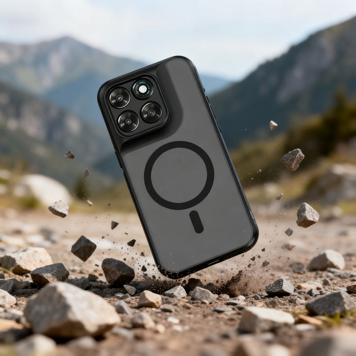 Калъф Tech-Protect Magmat MagSafe за Motorola Moto G67 / G77 - матово черен
