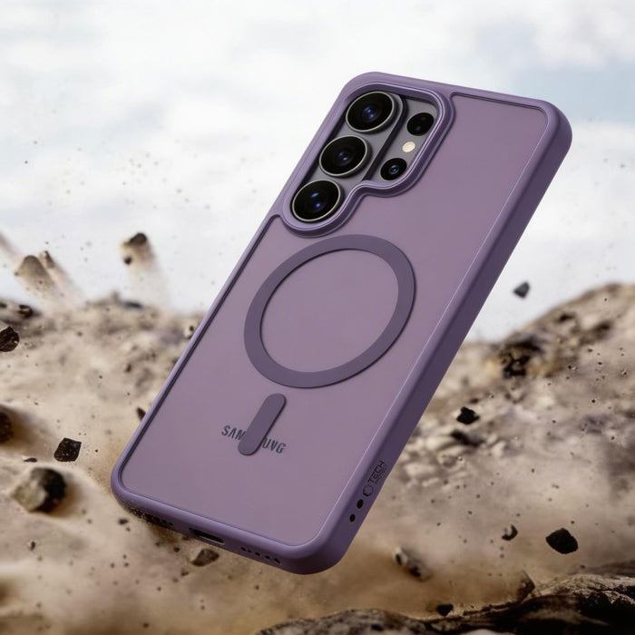 Калъф Tech-Protect Magmat MagSafe за Samsung Galaxy S26 Ultra - матово лилав