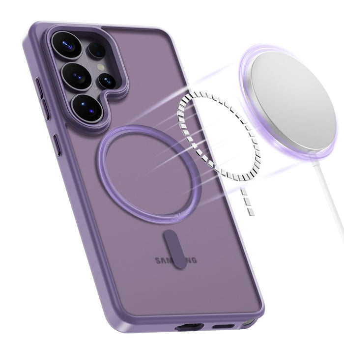 Калъф Tech-Protect Magmat MagSafe за Samsung Galaxy S26 Ultra - матово лилав