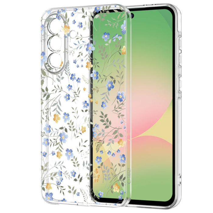 Кейс Tech-Protect FlexAir за Samsung Galaxy A27 - прозрачен, флорален