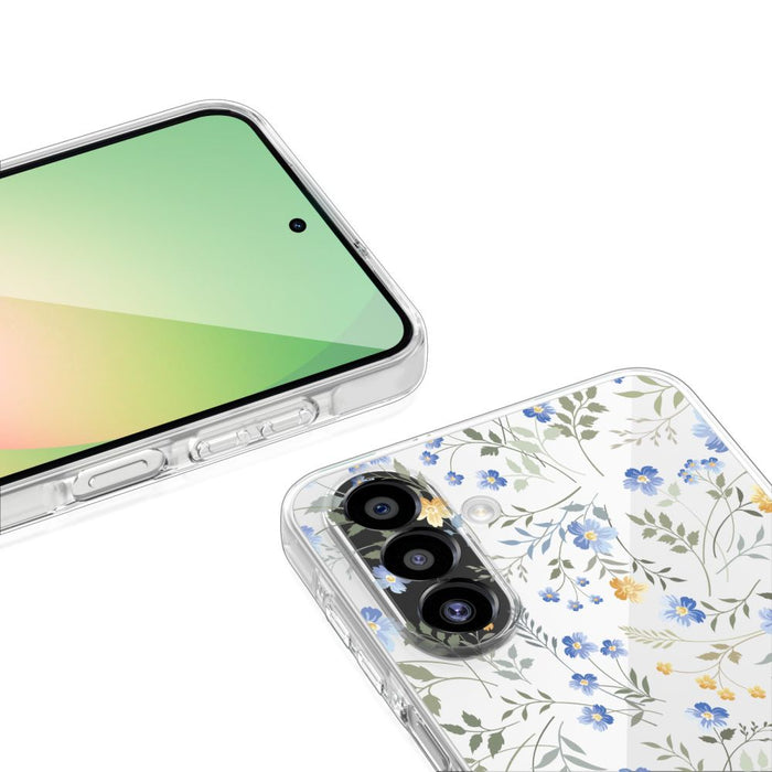 Кейс Tech-Protect FlexAir за Samsung Galaxy A27 - прозрачен, флорален
