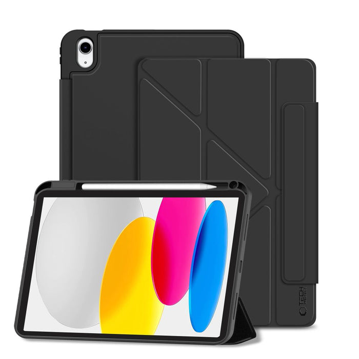 Калъф Tech-Protect SC Pen Origami за iPad 10.9" 2022 / 2025 - черен