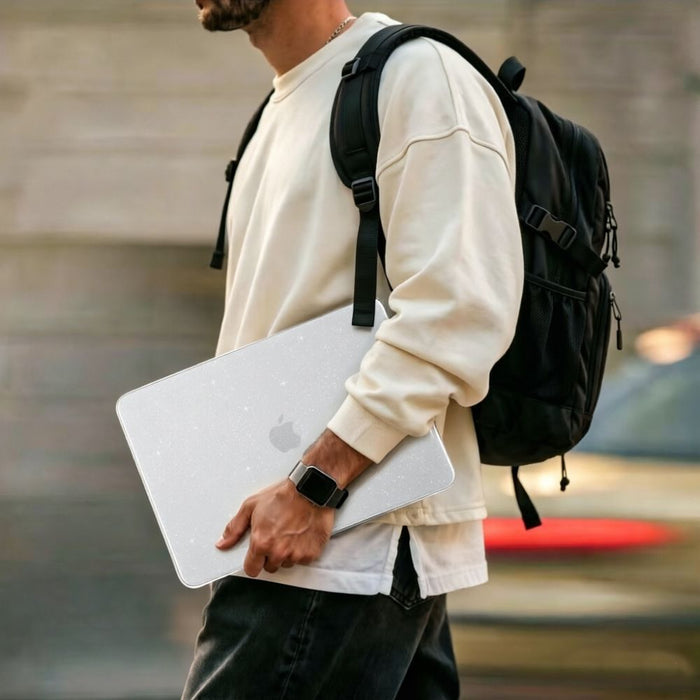 Калъф Tech-Protect SmartShell за MacBook Neo 13" 2026 - прозрачен с блясък