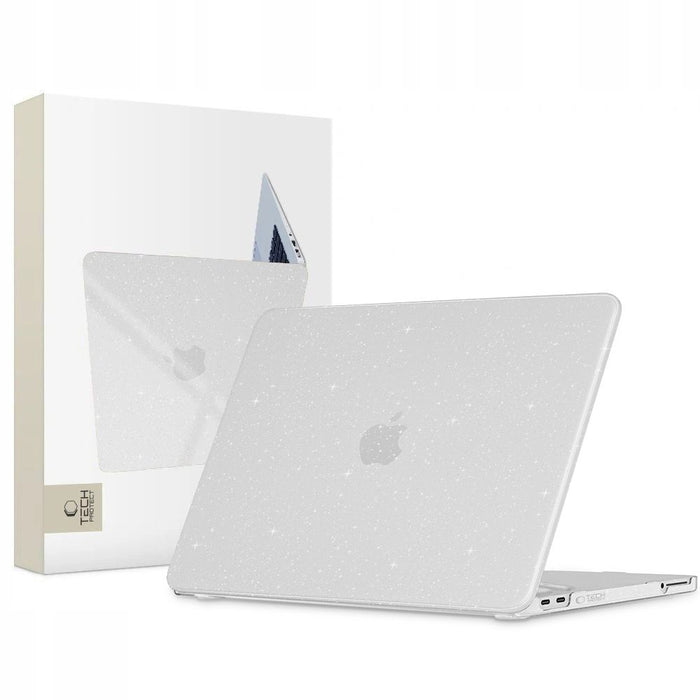 Калъф Tech-Protect SmartShell за MacBook Neo 13" 2026 - прозрачен с блясък