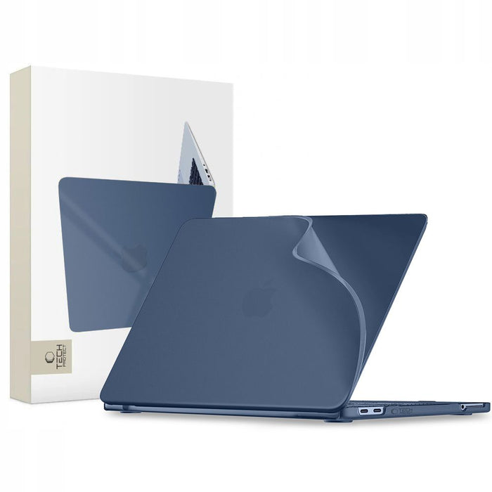 Калъф Tech-Protect Softshell за MacBook Neo 13" 2026 - тъмносин