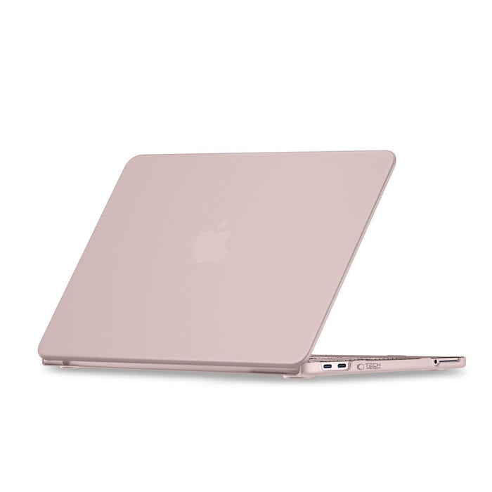 Калъф Tech-Protect Softshell за MacBook 13" 2026 - матово розов