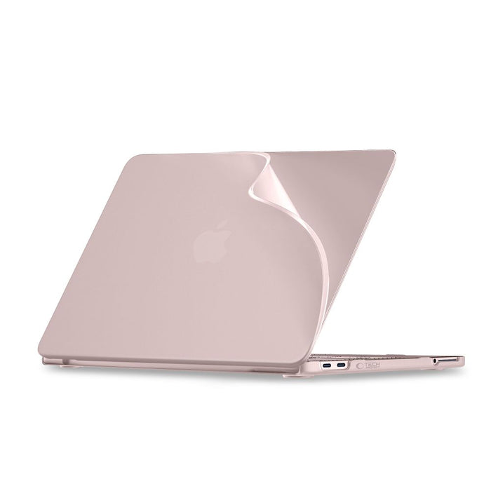 Калъф Tech-Protect Softshell за MacBook 13" 2026 - матово розов