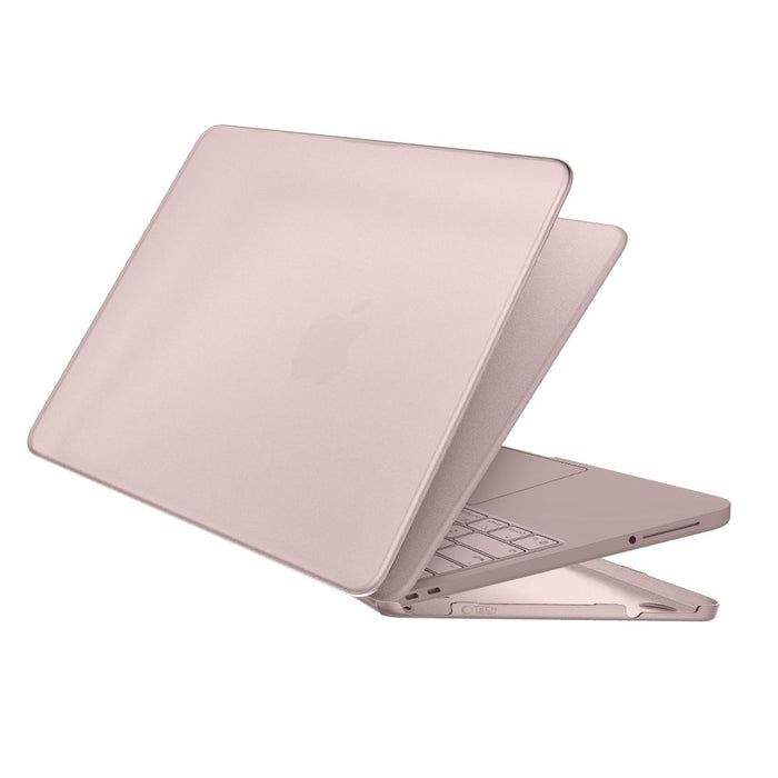 Калъф Tech-Protect Softshell за MacBook 13" 2026 - матово розов