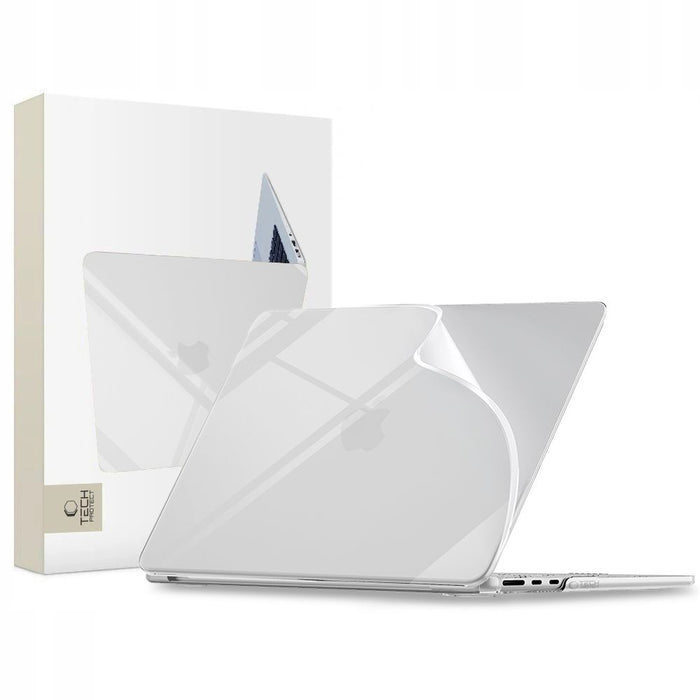 Калъф Tech-Protect Softshell за MacBook Air 13" 2023 / 2024 / 2025 / 2026 - Прозрачен