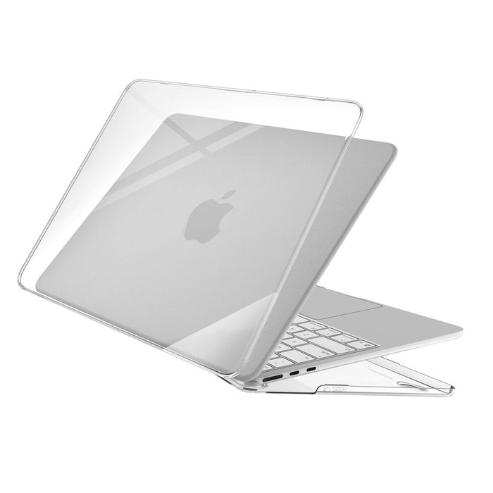 Калъф Tech-Protect Softshell за MacBook Air 13" 2023 / 2024 / 2025 / 2026 - Прозрачен