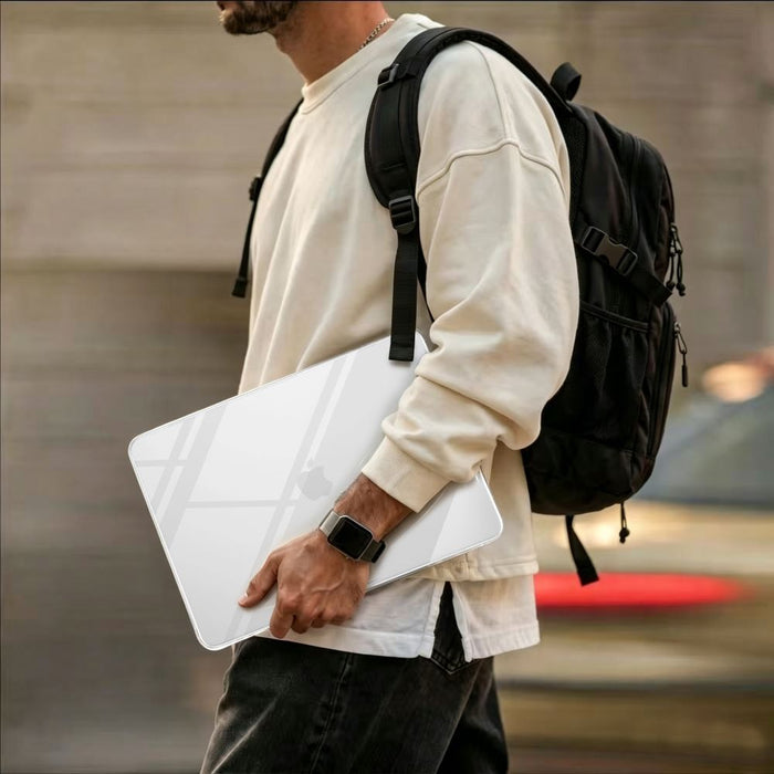 Калъф Tech-Protect Softshell за MacBook Air 15" 2023 / 2024 / 2025 / 2026 - Прозрачен