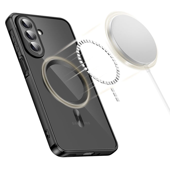 Кейс Tech-Protect MagFlex MagSafe за Samsung Galaxy A27 5G - прозрачен черен