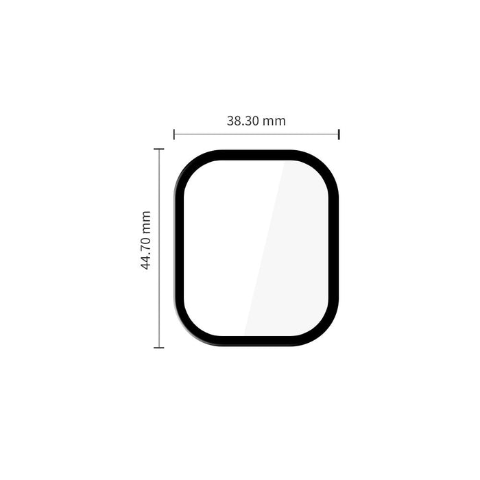 ХИБРИДНО СТЪКЛО TECH-PROTECT GLASS FLEX+ 2-ПАКЕТ ЗА XIAOMI REDMI WATCH 6 ЧЕРЕН