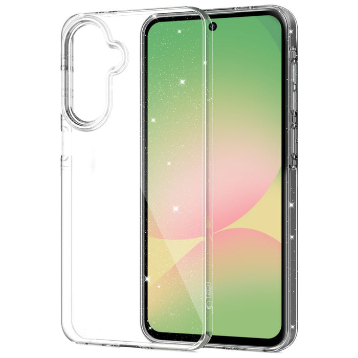 Кейс Tech-Protect FlexAir за Samsung Galaxy A27 5G - прозрачен и брокат