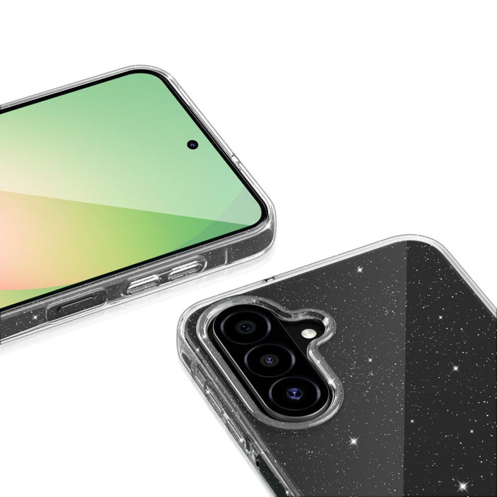 Кейс Tech-Protect FlexAir за Samsung Galaxy A27 5G - прозрачен и брокат