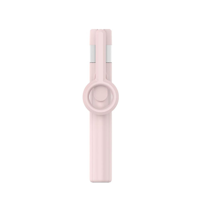 Селфи стик Tech-Protect L10S Bluetooth - Розово-сив