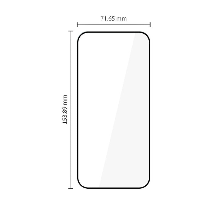 Tech-Protect Glass Fit+ 2 броя закалено стъкло за Xiaomi 17T - черно