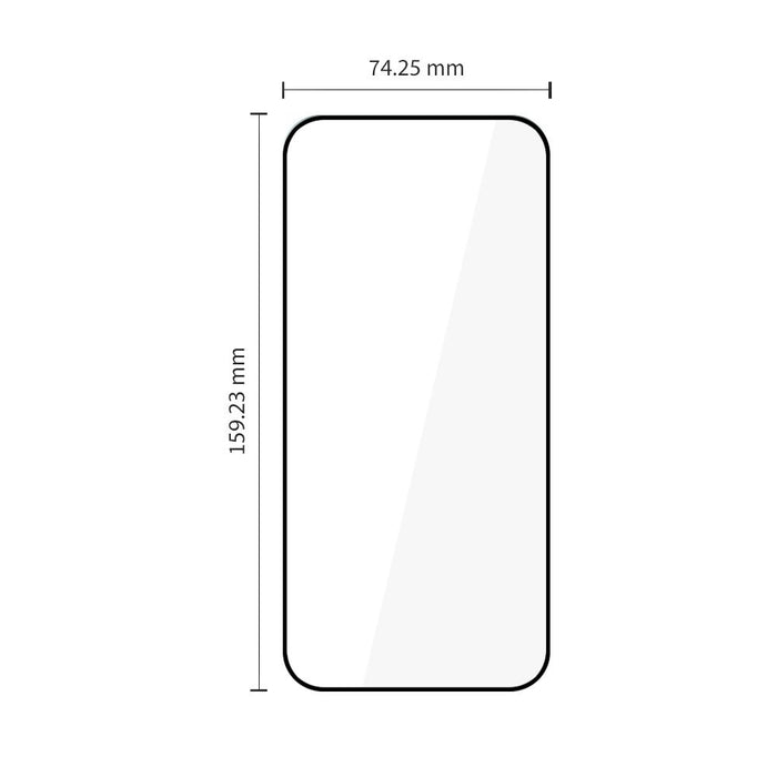 Tech-Protect Glass Fit+ 2 броя закалено стъкло за Xiaomi 17T Pro - черно