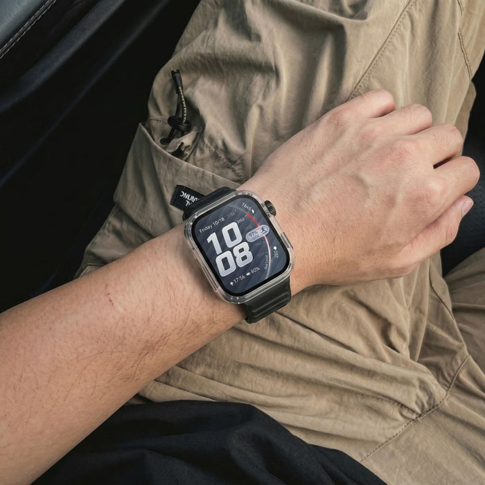 Калъф Tech-Protect Defense за Huawei Watch Fit 5 Pro - прозрачен