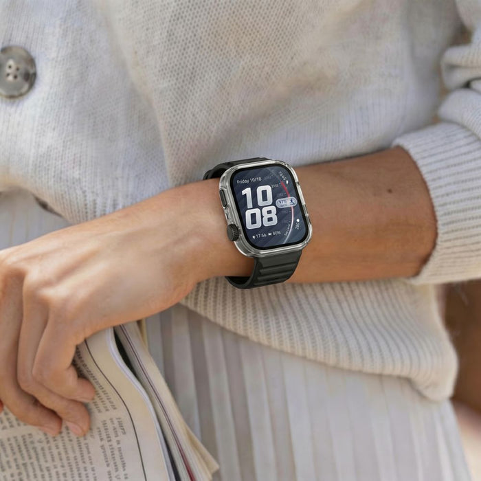 Калъф Tech-Protect Defense за Huawei Watch Fit 5 Pro - прозрачен