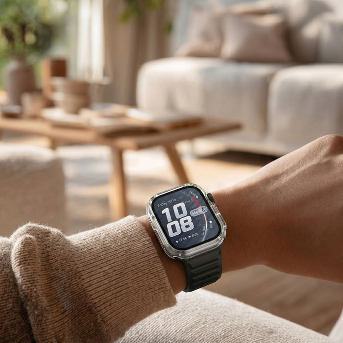 Калъф Tech-Protect Defense за Huawei Watch Fit 5 Pro - прозрачен