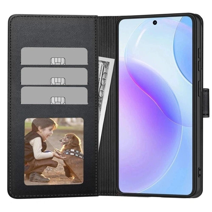 Калъф-портфейл Tech-Protect за Motorola Edge 70 Pro 5G - черен