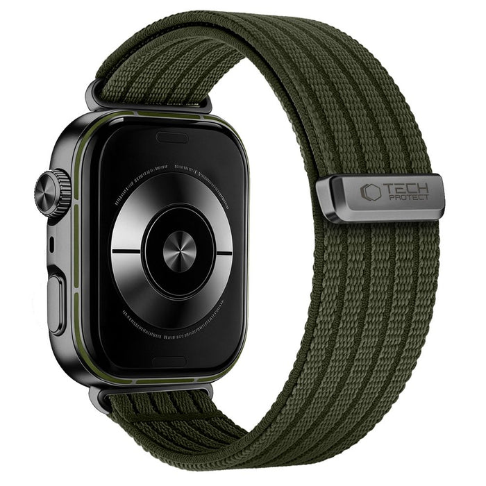 Найлонова каишка Tech-Protect за Huawei Watch Fit 3 / 4 / 4 Pro / 5 / 5 Pro - зелена