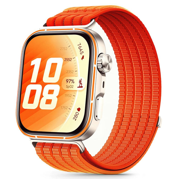 Найлонова каишка Tech-Protect за Huawei Watch Fit 3 / 4 / 4 Pro / 5 / 5 Pro - оранжева