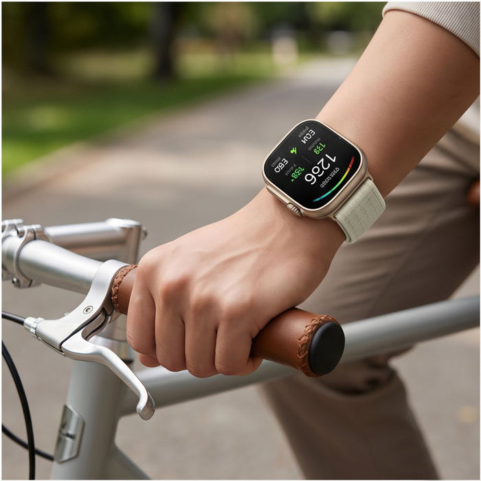 Найлонова каишка Tech-Protect за Huawei Watch Fit 3 / 4 / 4 Pro / 5 / 5 Pro - бяла