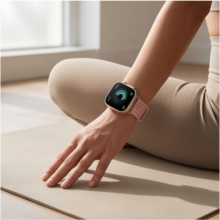 Найлонова каишка Tech-Protect за Huawei Watch Fit 3 / 4 / 4 Pro / 5 / 5 Pro - розова