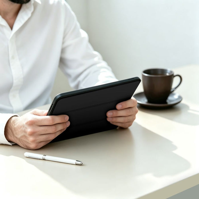 Калъф-писалка Tech-Protect SmartCase за Xiaomi Redmi Pad 2 9.7" - черен