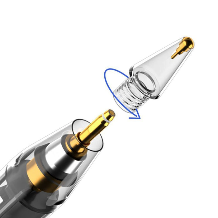 Комплект от 4 резервни стилуса Tech-Protect за Apple Pencil - прозрачни
