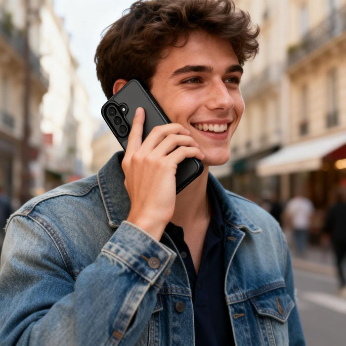 Кейс Tech-Protect Magmat за Samsung Galaxy A36 / A37 / A56 / A27 5G - матово черен