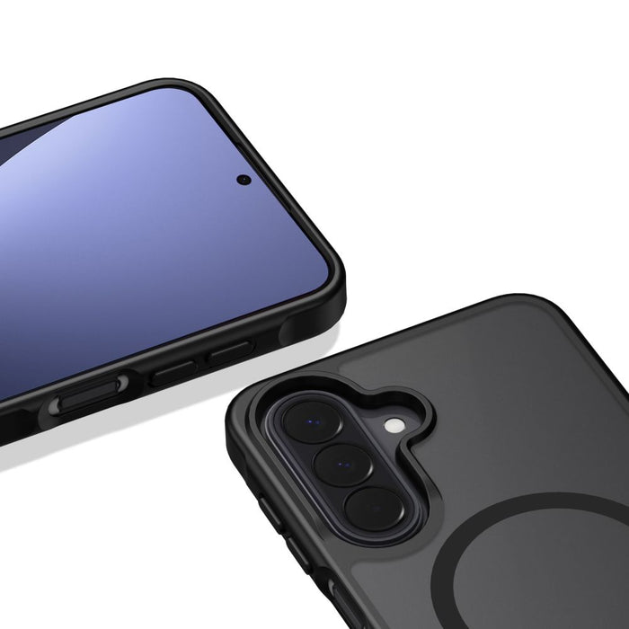 Кейс Tech-Protect Magmat MagSafe за Samsung Galaxy A36 / A37 / A56 / A27 5G - матово черен