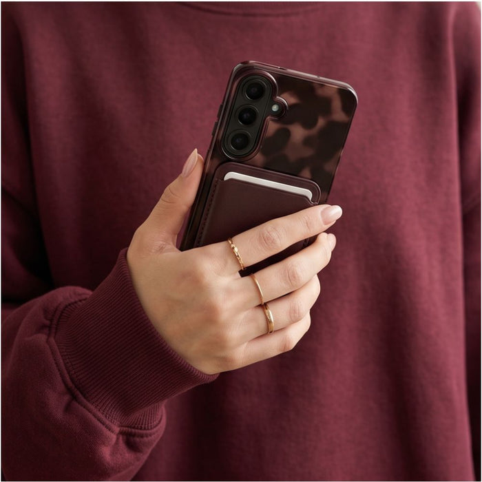 Калъф Tech-Protect Lamano MagSafe за Samsung Galaxy A27 5G - кафяв и черен