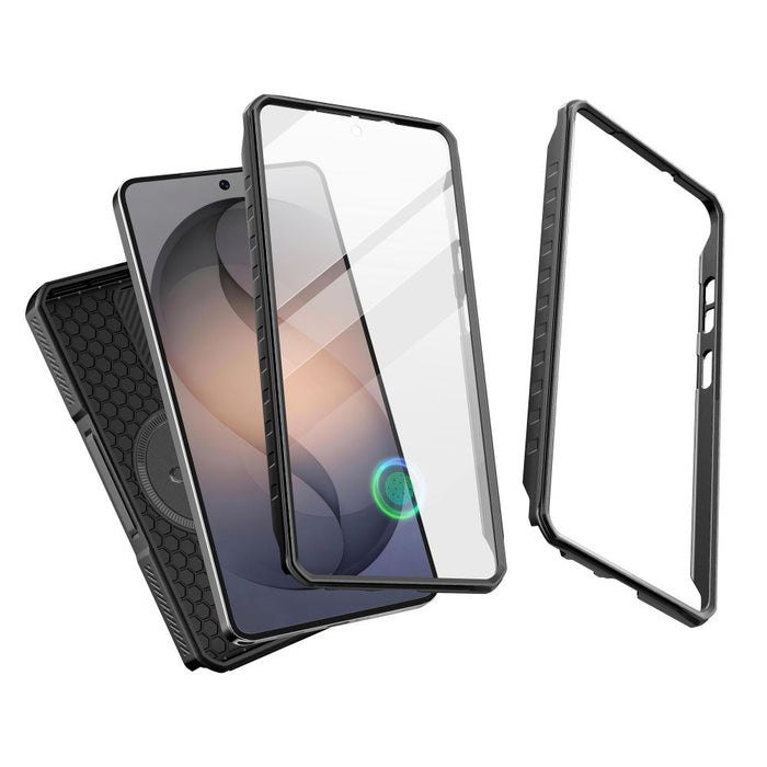 Комплект от 2 калъфа Tech-Protect Kevlar MagSafe за Samsung Galaxy S26 Ultra - черен