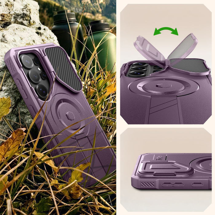 Комплект от 2 калъфа Tech-Protect Kevlar MagSafe за Samsung Galaxy S26 Ultra - черен