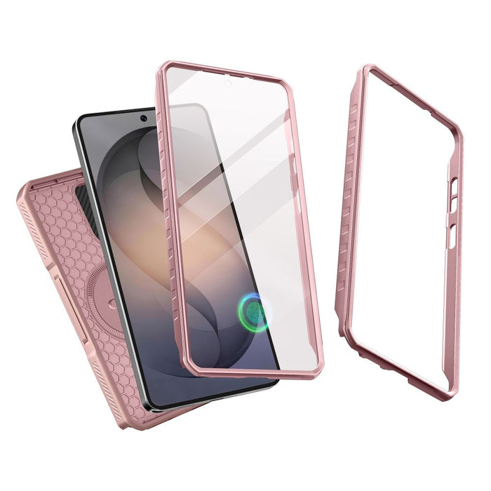 Комплект от 2 калъфа Tech-Protect Kevlar MagSafe за Samsung Galaxy S26 Ultra - розов