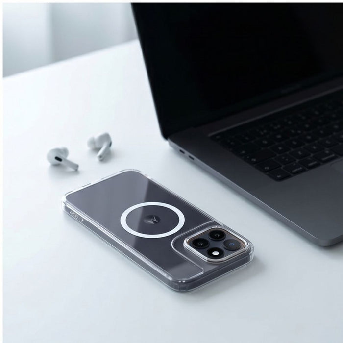 Калъф Tech-Protect FlexAir Hybrid MagSafe за Motorola Edge 70 Fusion / Fusion + 5G - прозрачен